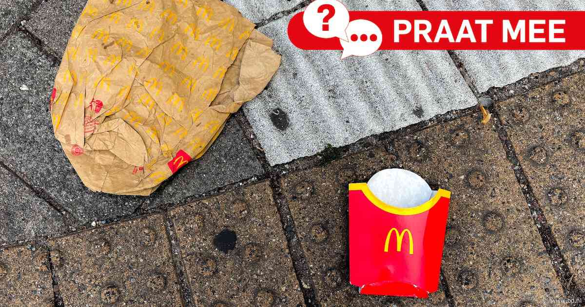 De prullenbak staat er wel, maar onze mentaliteit is zoek