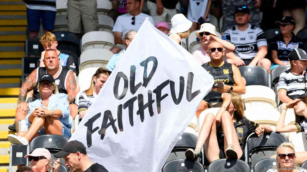 Super League average attendances in with Hull FC above Hull KR