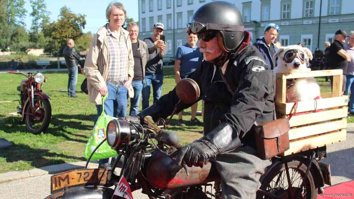Klassiker auf zwei Rädern: Motorrad-Treffen vor historischer Kulisse – „sind für mich Kunstwerke“