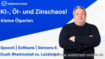 Kleine Ölperlen fürs Depot: SpaceX: Schon 2027 KI im All? | Softbank: Absturz | Siemens E.: KI-Schock