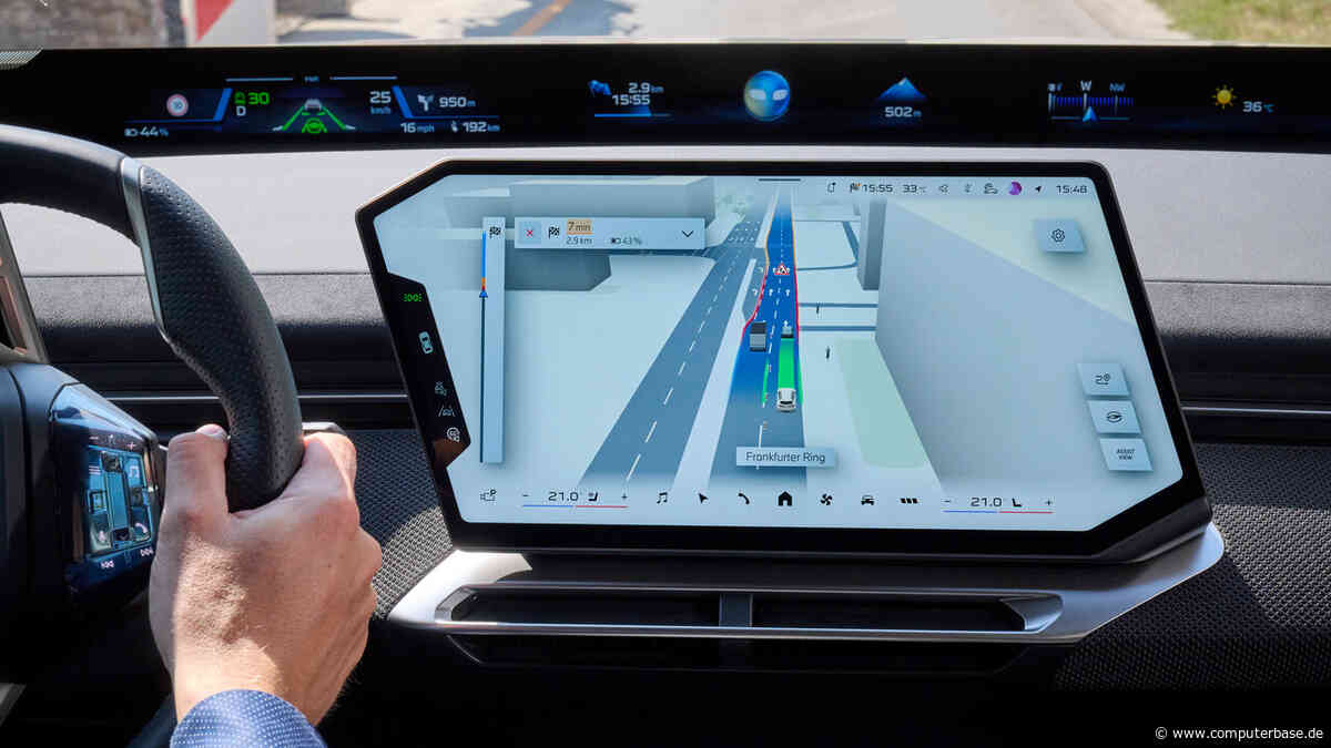 BMW Maps: Navigation und Fahrerassistenz werden zu einer 3D-Ansicht vereint