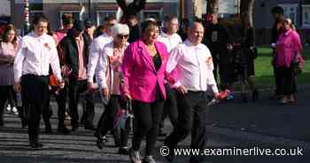 Heartbreaking scenes as mourners line streets for funeral of mum 'everybody loved'