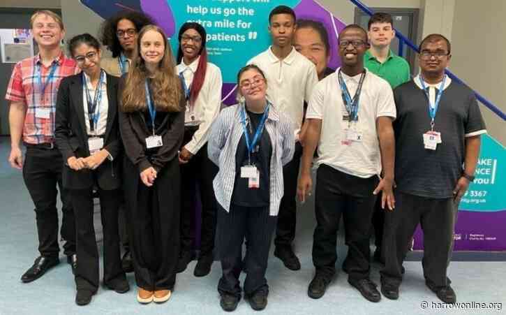 Northwick Park Hospital welcomes new interns helping young people into work