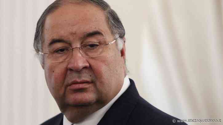 L’Italia chiede la revoca delle sanzioni Ue contro l’oligarca russo amico di Putin Alisher Usmanov