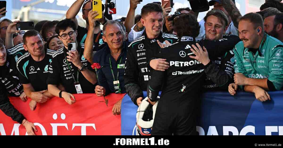 Kimi Antonelli und die rote Nelke: Ein besonderer Vater-Sohn-Moment