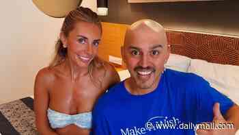 Aussie comedian arrested alongside Bonnie Blue doubles down on 'vile' 9/11 joke - as he hints he could have fathered the adult performer's newborn baby and addresses Skye Wheatley dating rumours