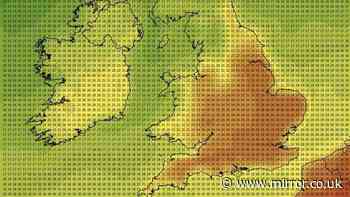 UK weather maps show exact dates of last hot spell of the year as 26C highs loom