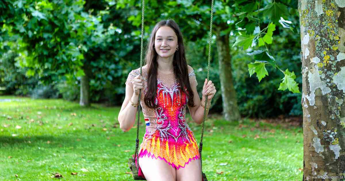 Dongense topatlete Lotte van Gelder (18) debuteert op WK acrogymnastiek: ‘Waanzinnig gespierd lichaam’