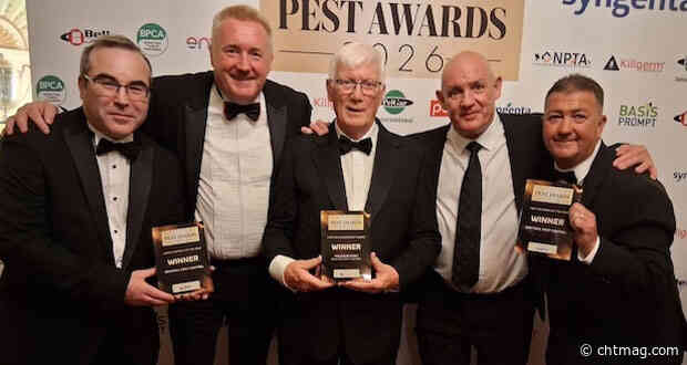 Rentokil wins big at the National Pest Awards and is crowned  Pest Business of the Year