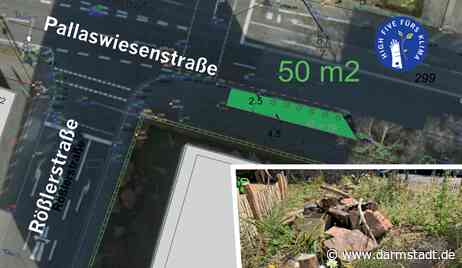 Mitmachaktion zum „abpflastern“ am 18. September an der Kreuzung Pallaswiesen- und Rößlerstraße