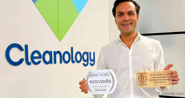 Cleanology celebrates becoming B Corp and gaining EcoVadis silver medal