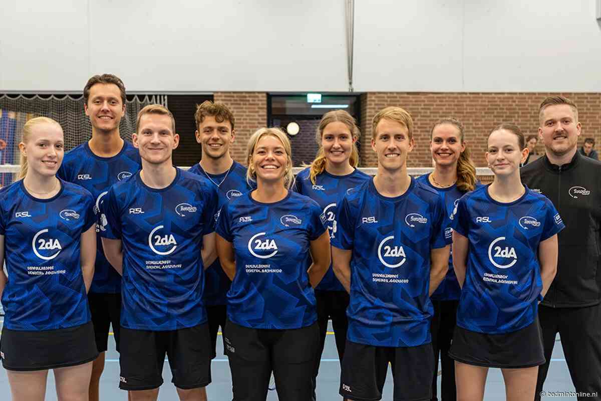 Smashing pakt punten in eerste duel Nederlandse Badminton Eredivisie