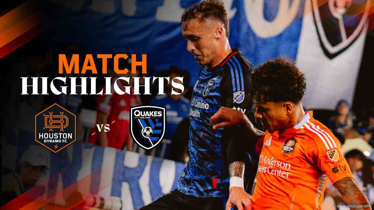 Houston Dynamo FC Drop Western Conference Clash on the Road Against the San Jose Earthquakes