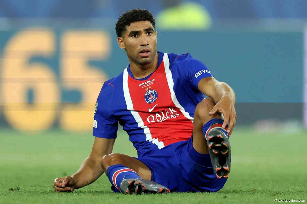 PSG provide update on Achraf Hakimi’s injury