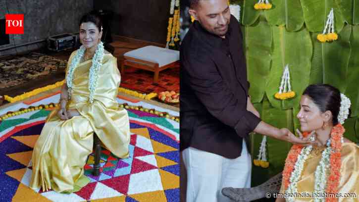 Samantha Ruth Prabhu shares dreamy baby shower pictures, talks about her love for traditions
