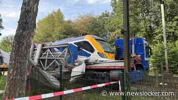 Opluchting na botsing trein en truck Ermelo: ’We mogen van geluk spreken dat het geen intercity was’