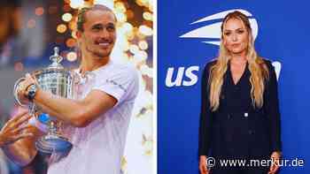 Alexander Zverev triumphiert bei US Open vor den Augen von Lindsey Vonn