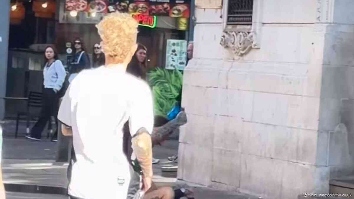 Man arrested after Celtic fan attacked on Slater Street