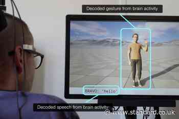 Device enables paralysed people to speak and move simultaneously using an avatar