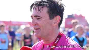 Andy Burnham's Great North Run fundraiser brings in more than £30,000 to help North East's homeless
