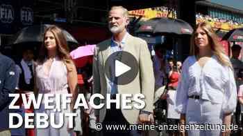 Royale Premiere: Spanische Prinzessinnen Leonor und Sofía feiern Formel-1-Debüt