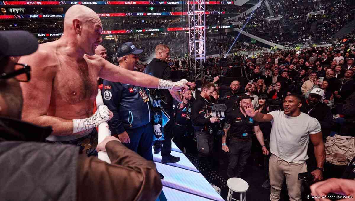 Joshua v Fury fight latest as Cardiff requirement emerges and promoter walks out