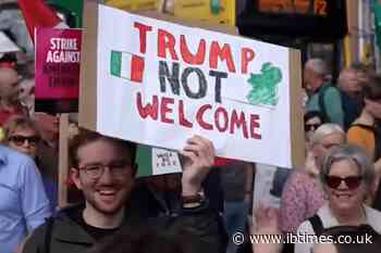 Dublin Protesters Taunt Donald Trump With Chants and Outrageous Balloons During Ireland Visit