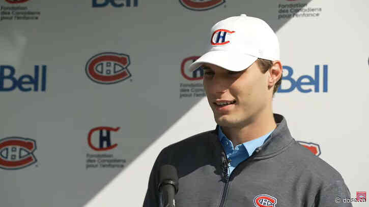 “He’s got more guts”: Juraj Slafkovsky on Adam Nicholas’s progress