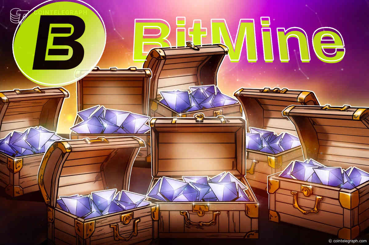 Bitmine projects $334M in annual staking revenue from $15.8B crypto treasury