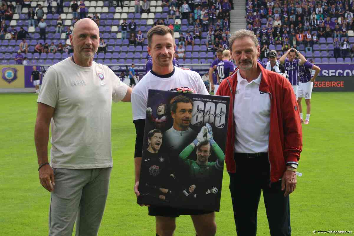 Erzgebirge Aue: „Der kleine Junge ist noch da“ – Martin Männel feiert 600. Pflichtspiel
