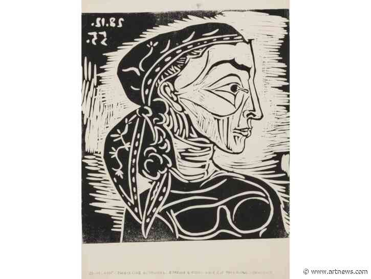 Christie’s to Auction 31 Pablo Picasso Prints, Including Three Rare Portraits of Wife Jacqueline Roque