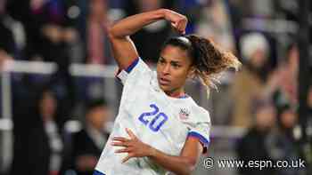 Wave put USWNT's Macario on season-ending list
