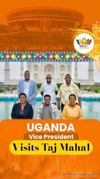 BRICS 2026: Uganda की Vice President Jessica Alupo ने किया Taj Mahal का दीदार