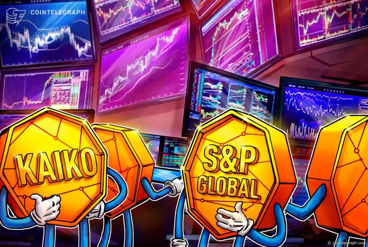 S&P Global backs Kaiko as Series B reaches $110M