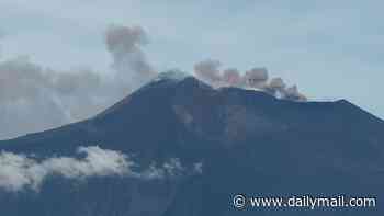 Italian international airport shuts down after Mount Etna starts spewing volcanic ash