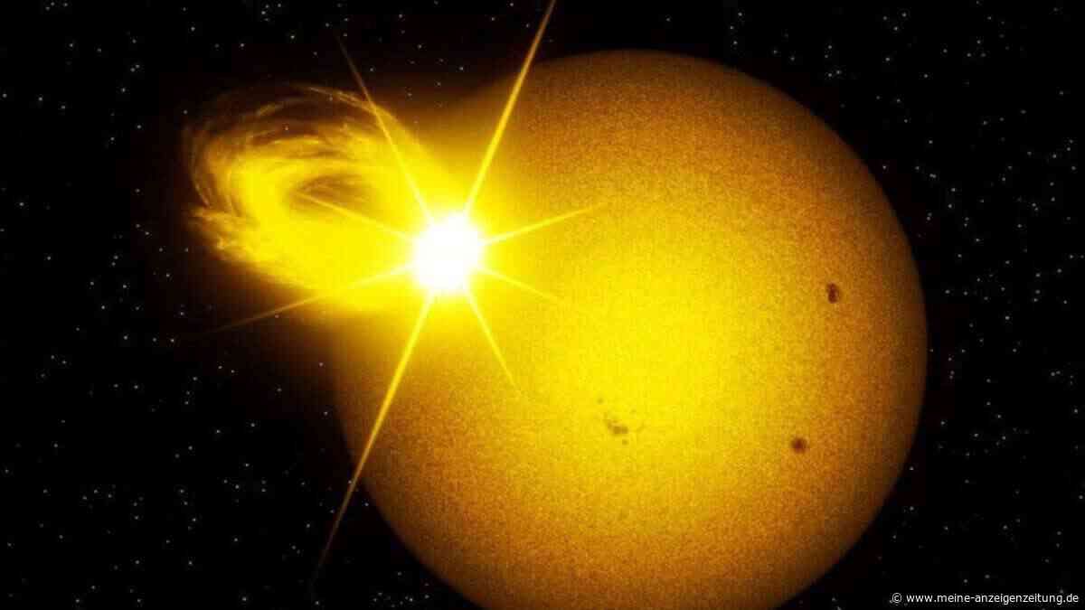 Unsere Sonne hat Superflare-Potenzial – ein Rekord-Sonnenfleck von 1947 liefert den Hinweis