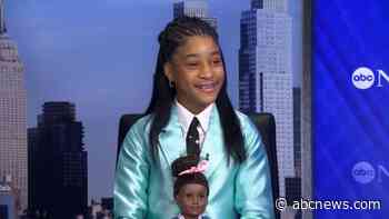 WATCH:  11-year-old fashion prodigy creates American Girl doll fashion collective