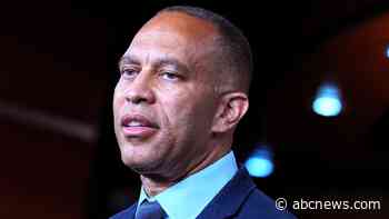 House Democratic Leader Jeffries calls on lawmakers to 'act urgently' on AI