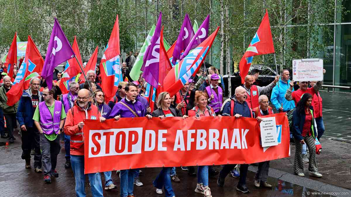 ’Liefdesbrief’ kabinet wekt bij vakbonden geen vertrouwen: ’Wij hebben een ander idee van romantiek’