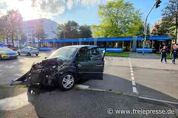 Chemnitz: Schwerer Unfall mit Straßenbahn