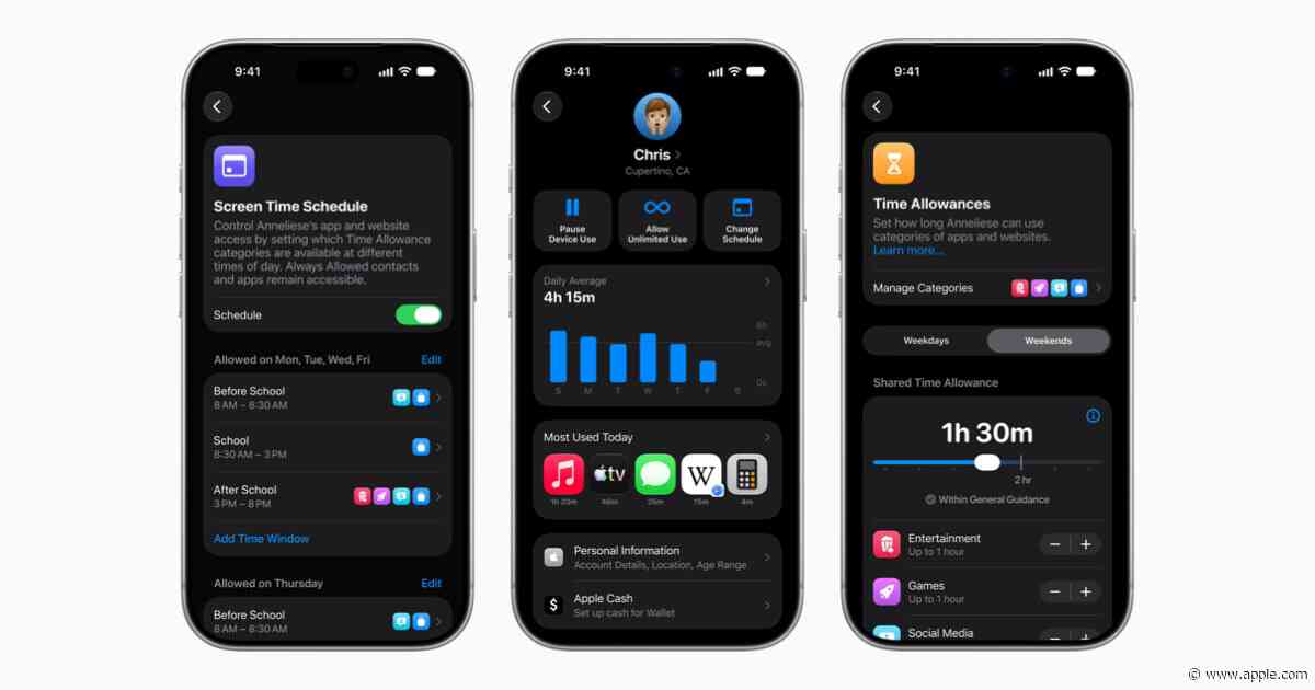 Apple’s new child safety features now available