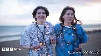 Twin sisters turn life and illness into comedy play