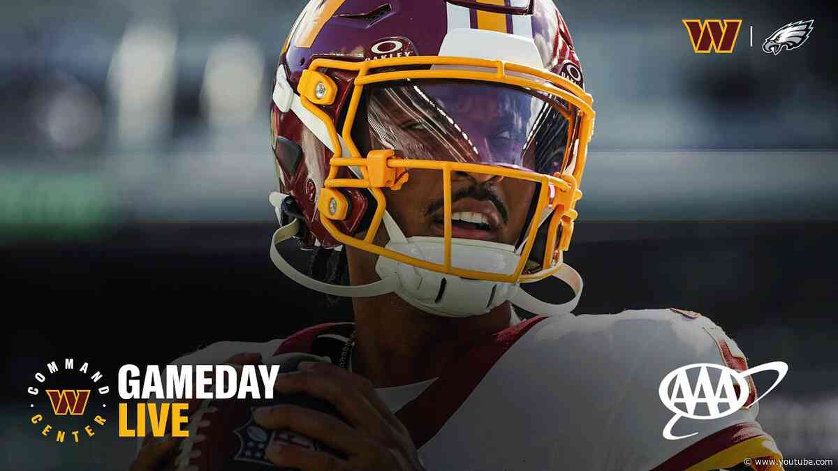 WELCOME TO THE SEASON OPENER! | Gameday LIVE: Commanders vs. Eagles