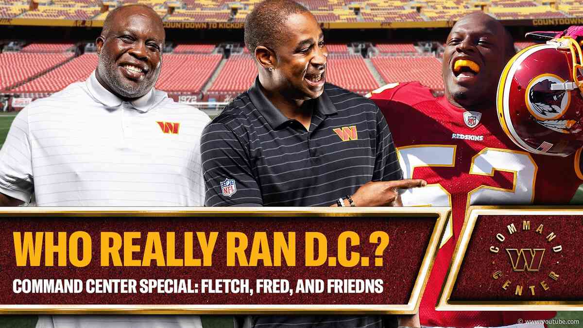 The Stories They NEVER Told Us  with Fletcher, Smoot & Rocky | Fletch, Fred & Friends | Commanders