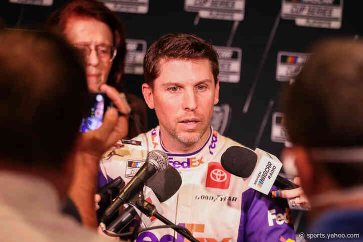 "Nearly Rolling Over The Ankles Of The Guy"-  Denny Hamlin Drops Fiery Track Safety Demand After Gateway's Near-Disaster