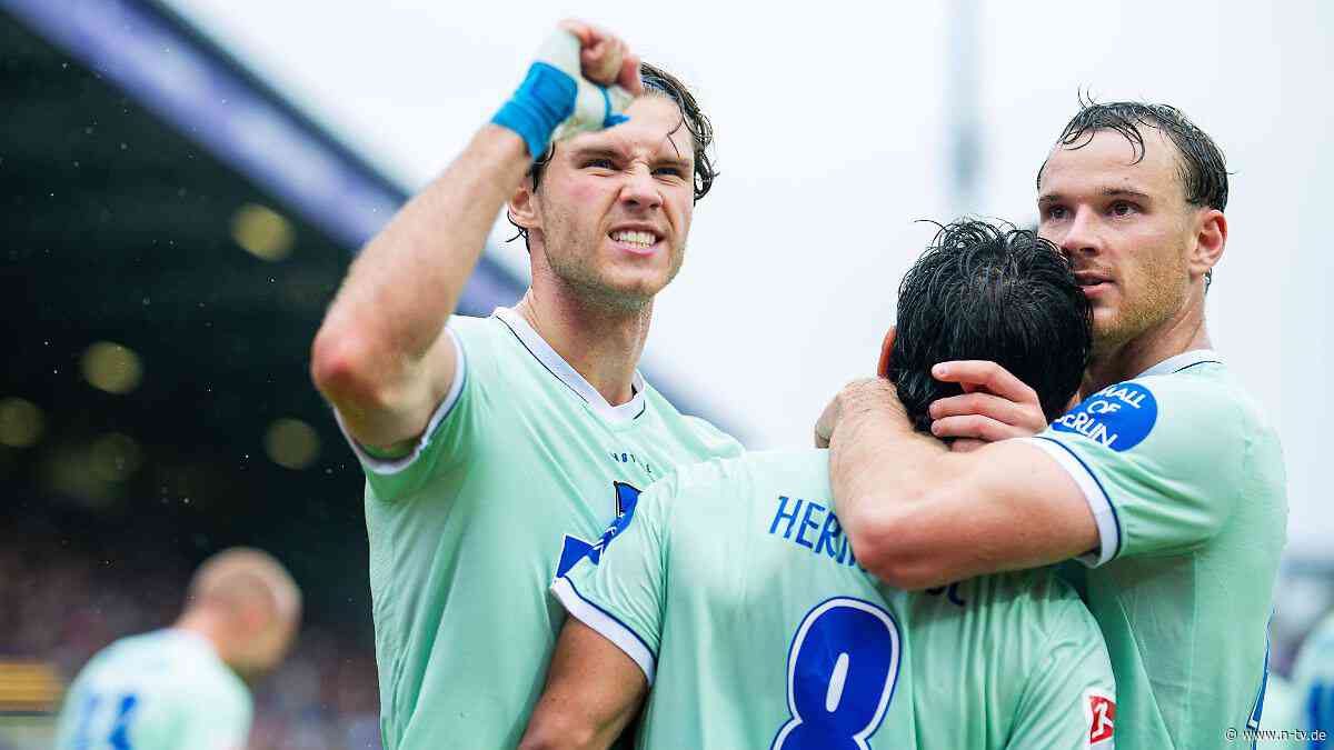 Wunder vom Westend: Hertha BSC zertrümmert die Fußball-Gesetze
