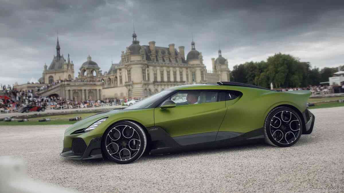 De Bugatti Brouillard van Perridon is geleverd en valt meteen in de prijzen