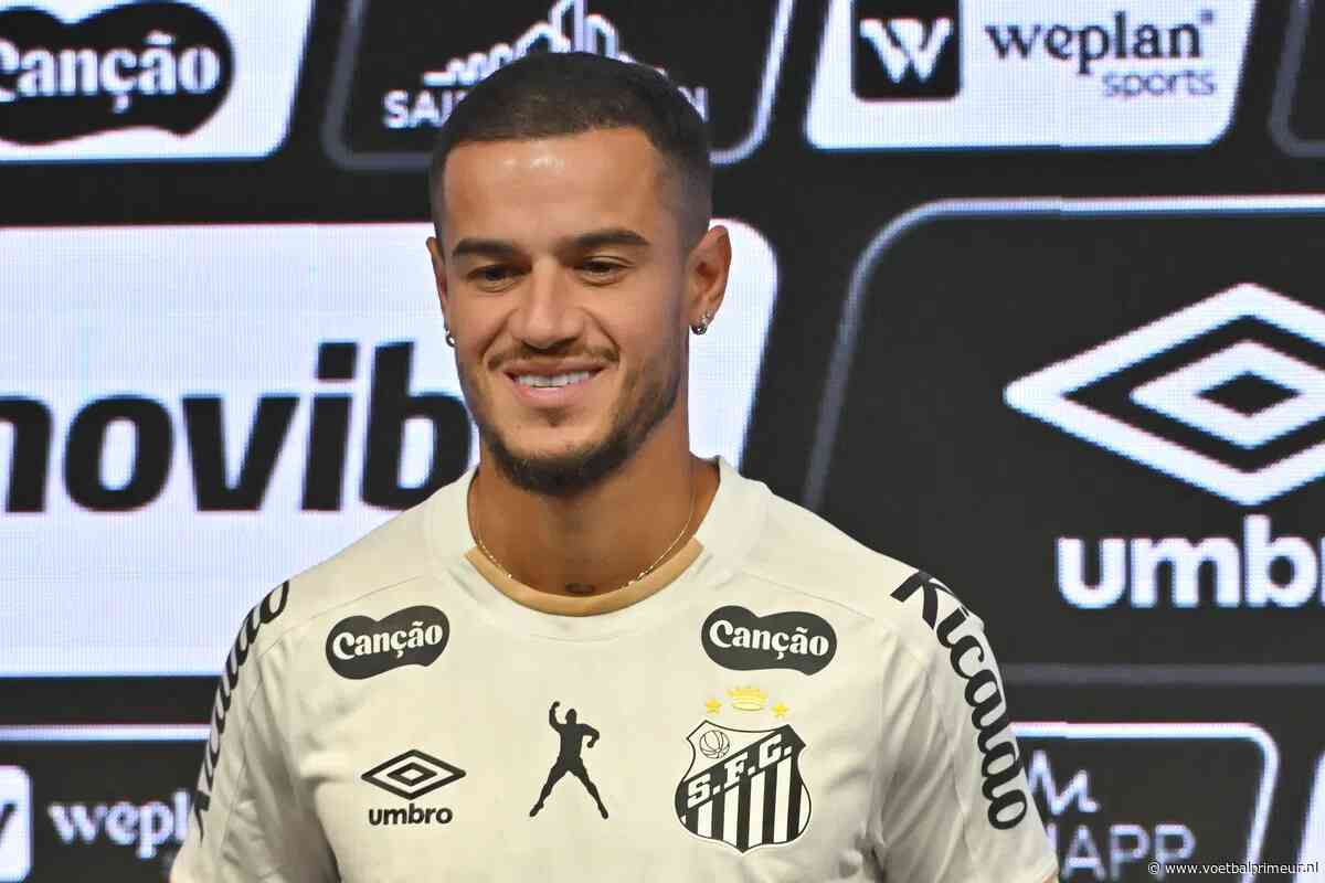 Coutinho herenigd met jeugdvriend Neymar: 'Hij stuurde me steeds berichten'