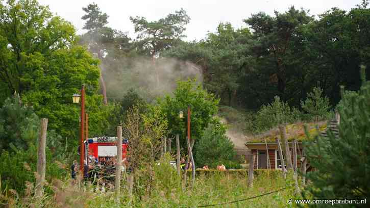 Efteling-huisje onbewoonbaar na brand, beveiliger probeerde zelf te blussen