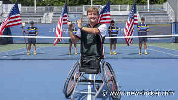 Rolstoeltennisser Niels Vink (23) op billboard Times Square in New York na winnen US Open: ’Écht vet’